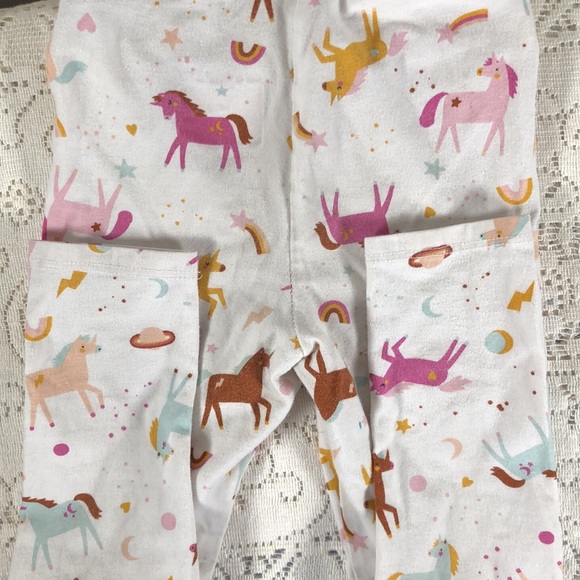 Cat and Jack - Colorful Unicorn, and Space Themed Leggings. Jammie pants or not - Picture 4 of 4